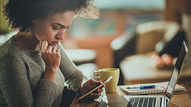 Gevare van Googling Mediese Simptome - Mobile