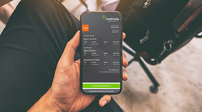 Ontdek Medihelp se Lidmaatskap E-Kaart - Mobile